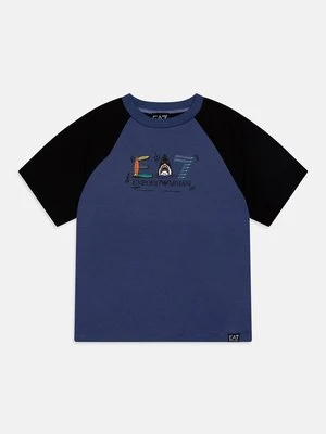 T-shirt z nadrukiem EA7 Emporio Armani