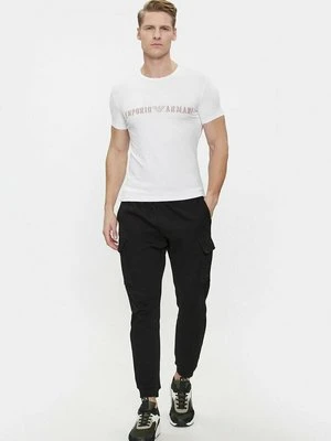 T-shirt z nadrukiem EA7 Emporio Armani