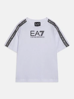T-shirt z nadrukiem EA7 Emporio Armani