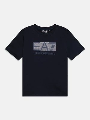 T-shirt z nadrukiem EA7 Emporio Armani