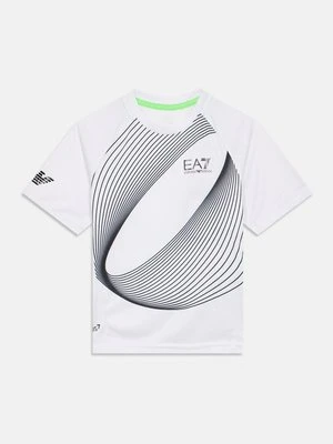 T-shirt z nadrukiem EA7 Emporio Armani