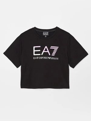 T-shirt z nadrukiem EA7 Emporio Armani
