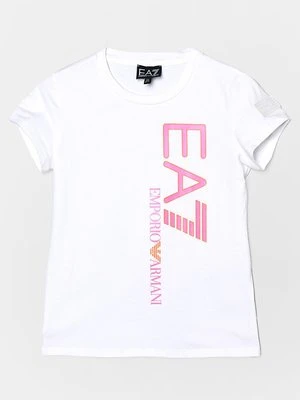 T-shirt z nadrukiem EA7 Emporio Armani