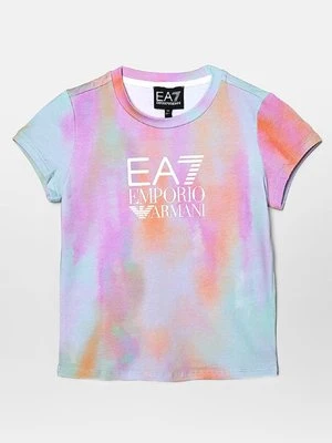 T-shirt z nadrukiem EA7 Emporio Armani