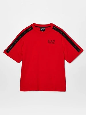 T-shirt z nadrukiem EA7 Emporio Armani