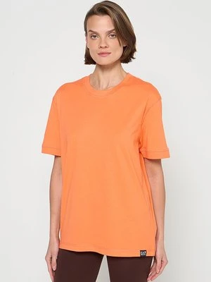 T-shirt z nadrukiem EA7 Emporio Armani