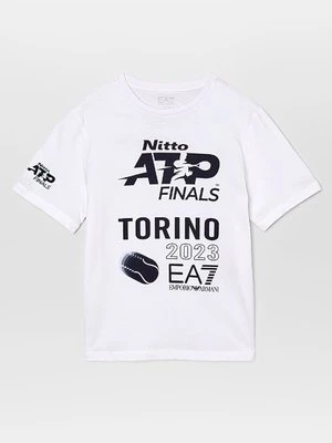 T-shirt z nadrukiem EA7 Emporio Armani