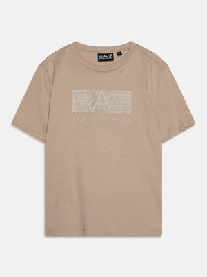 T-shirt z nadrukiem EA7 Emporio Armani