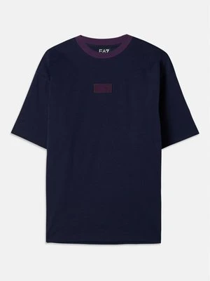 T-shirt z nadrukiem EA7 Emporio Armani