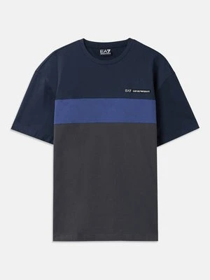 T-shirt z nadrukiem EA7 Emporio Armani