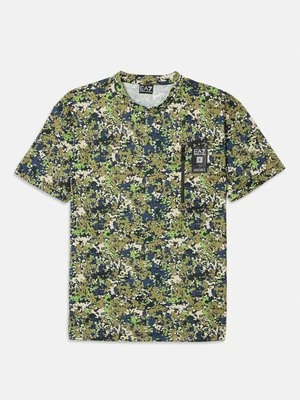 T-shirt z nadrukiem EA7 Emporio Armani