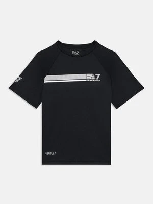 T-shirt z nadrukiem EA7 Emporio Armani
