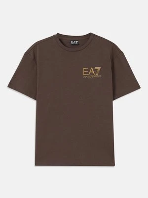 T-shirt z nadrukiem EA7 Emporio Armani