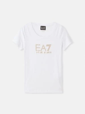 T-shirt z nadrukiem EA7 Emporio Armani