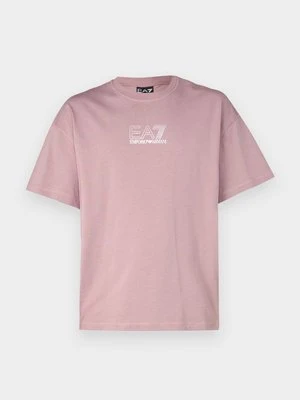T-shirt z nadrukiem EA7 Emporio Armani