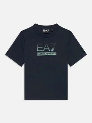 T-shirt z nadrukiem EA7 Emporio Armani