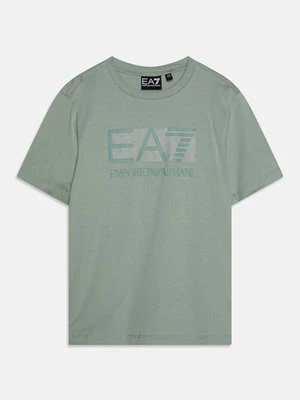 T-shirt z nadrukiem EA7 Emporio Armani