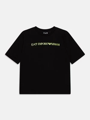 T-shirt z nadrukiem EA7 Emporio Armani