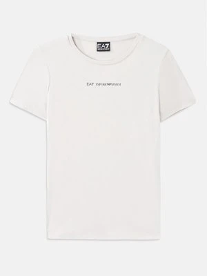 Zdjęcie produktu T-shirt z nadrukiem EA7 Emporio Armani szary