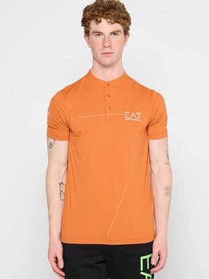 T-shirt z nadrukiem EA7 Emporio Armani