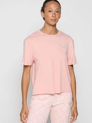 T-shirt z nadrukiem EA7 Emporio Armani