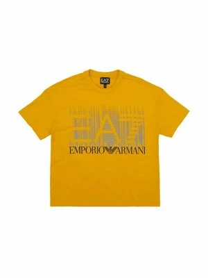 T-shirt z nadrukiem EA7 Emporio Armani