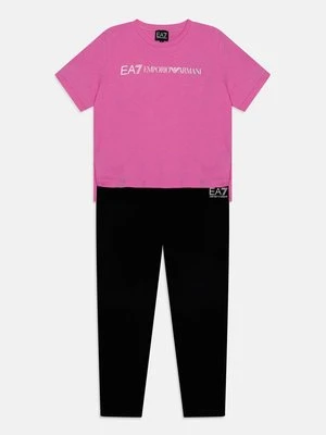 T-shirt z nadrukiem EA7 Emporio Armani