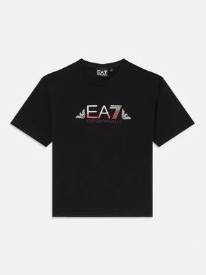 T-shirt z nadrukiem EA7 Emporio Armani