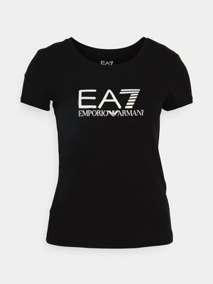 Zdjęcie produktu T-shirt z nadrukiem EA7 Emporio Armani