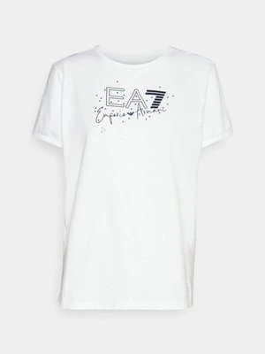 T-shirt z nadrukiem EA7 Emporio Armani