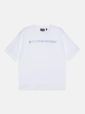T-shirt z nadrukiem EA7 Emporio Armani