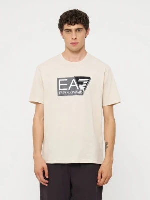 T-shirt z nadrukiem EA7 Emporio Armani