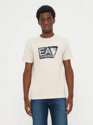 T-shirt z nadrukiem EA7 Emporio Armani
