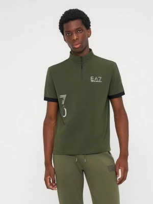T-shirt z nadrukiem EA7 Emporio Armani