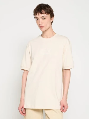 T-shirt z nadrukiem EA7 Emporio Armani biały