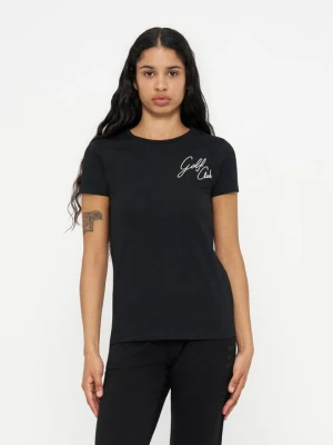 T-shirt z nadrukiem EA7 Emporio Armani czarny
