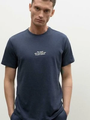 T-shirt z nadrukiem Ecoalf