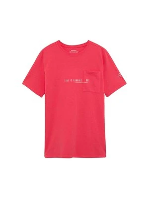 T-shirt z nadrukiem Ecoalf