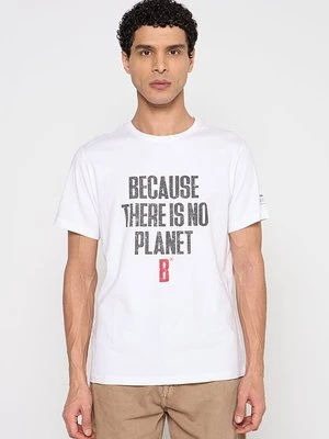 T-shirt z nadrukiem Ecoalf