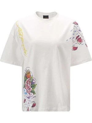 T-shirt z nadrukiem Ed Hardy