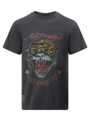 T-shirt z nadrukiem Ed Hardy