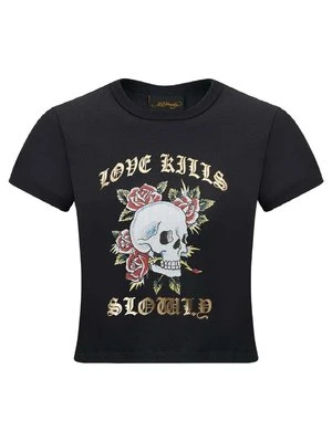 T-shirt z nadrukiem Ed Hardy