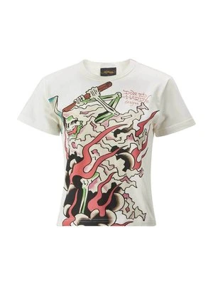 T-shirt z nadrukiem Ed Hardy