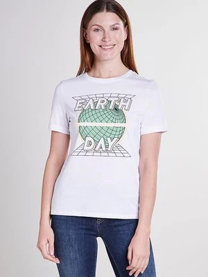 T-shirt z nadrukiem edc by esprit