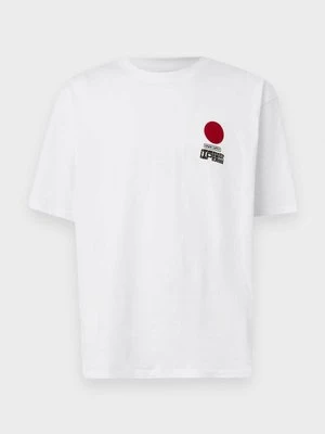T-shirt z nadrukiem Edwin