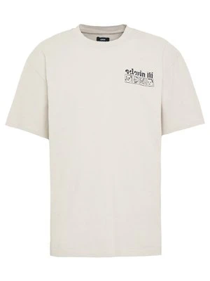 T-shirt z nadrukiem Edwin