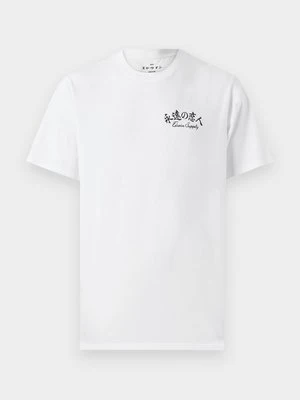 T-shirt z nadrukiem Edwin