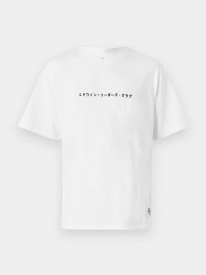 T-shirt z nadrukiem Edwin