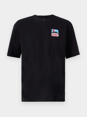 T-shirt z nadrukiem Edwin czarny