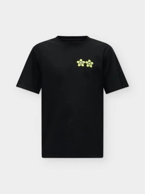 T-shirt z nadrukiem Edwin czarny